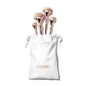 Iconic London HD Blend Base  Makeup Brush Set